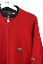 Load image into Gallery viewer, PAUL &amp; SHARK Zip Sweatshirt Red | XL
