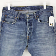 Load image into Gallery viewer, Mens LEVIS 501 Jeans Mid Blue | W34 L30
