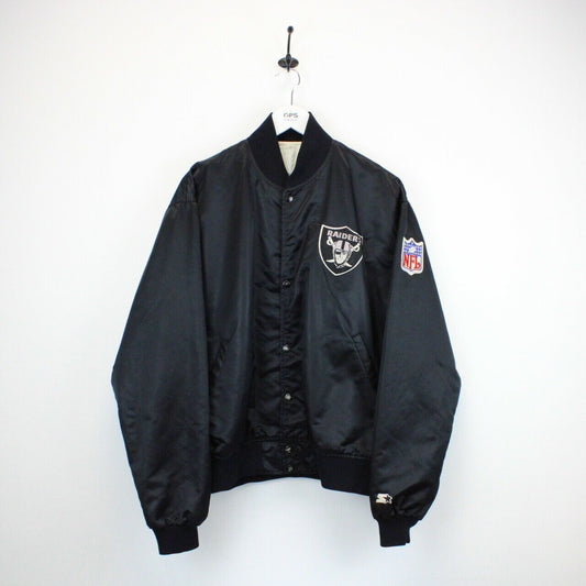 Vintage 90s STARTER Oakland RAIDERS Jacket | XL