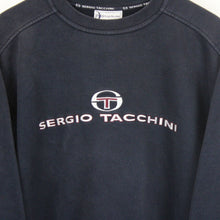 Load image into Gallery viewer, Womens SERGIO TACCHINI 90s Sweatshirt Navy Blue | Small
