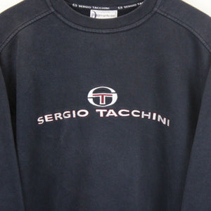 Womens SERGIO TACCHINI 90s Sweatshirt Navy Blue | Small