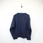 KAPPA 00s Sweatshirt Navy Blue | Large
