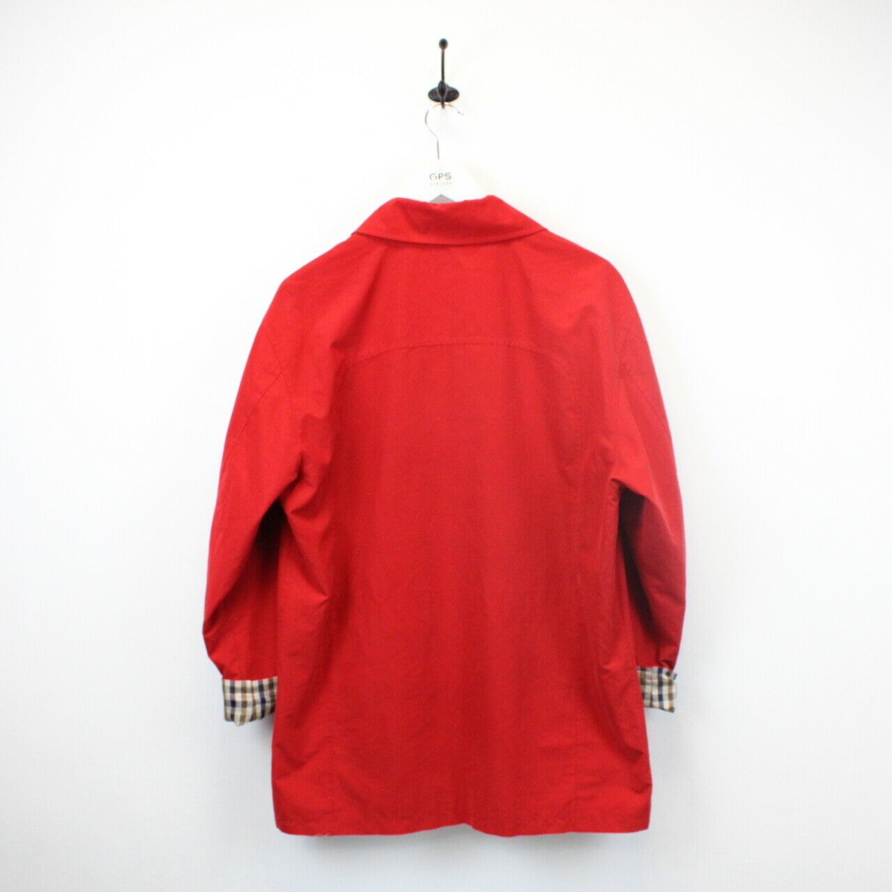 Womens AQUASCUTUM Coat Red Medium GPS Vintage