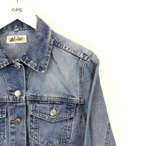 Womens 80s Denim Jacket Light Blue | Small