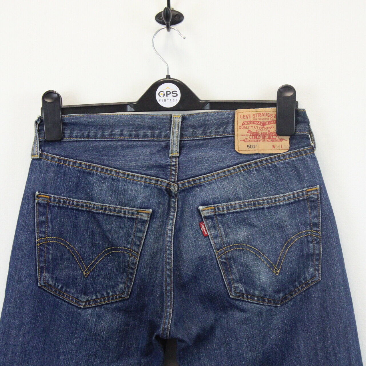 LEVIS 501 Jeans Dark Blue | W31 L30