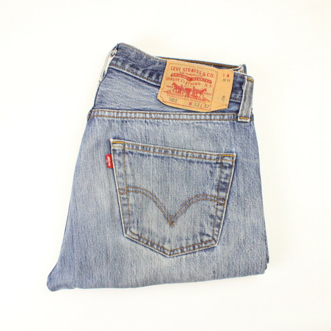 LEVIS 501 Jeans Light Blue | W33 L32