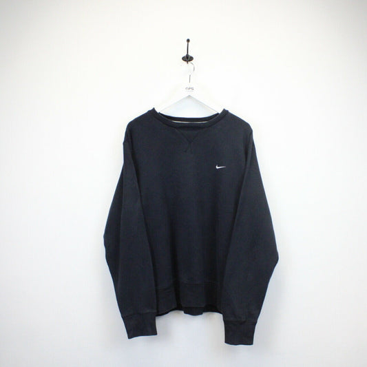 NIKE Sweatshirt Black | Large