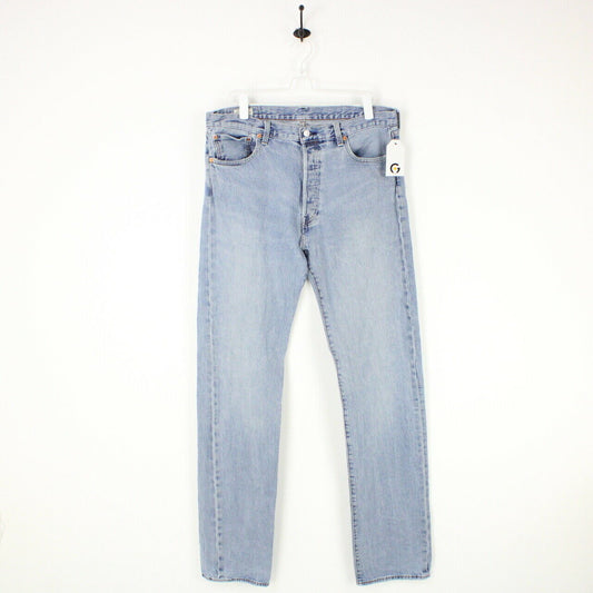 Mens LEVIS 501 Big E Jeans Light Blue | W36 L38