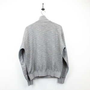 ADIDAS ORIGINALS 1/4 Zip Sweatshirt Grey | Small