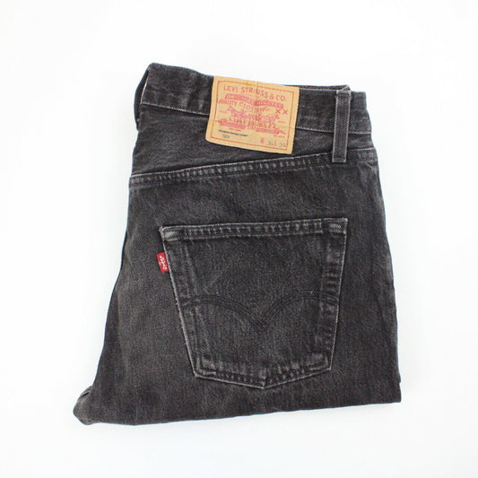 LEVIS 501 Jeans Black Charcoal | W33 L34