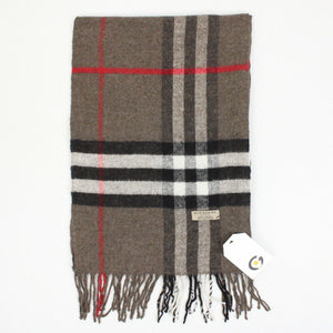 BURBERRY 00s Nova Check Scarf | Brown