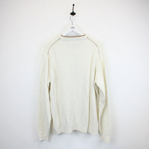 TOMMY HILFIGER Knit Sweatshirt Beige | XL