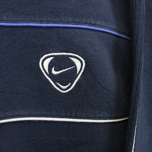 NIKE 00s Sweatshirt Navy Blue | Medium