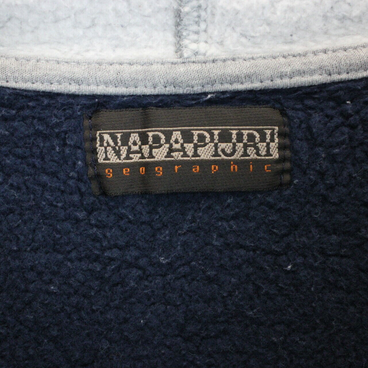 NAPAPIJRI Hoodie Navy Blue | Medium