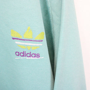 ADIDAS 80s Sweatshirt Green | Large