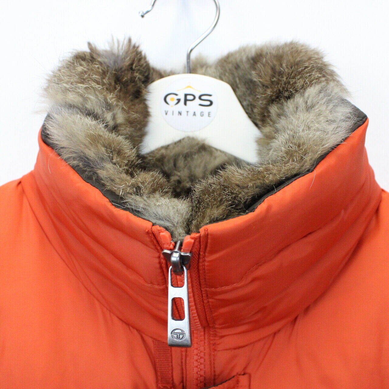 SERGIO TACCHINI Puffer Down Jacket Orange | Medium