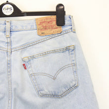 Load image into Gallery viewer, Womens LEVIS 501 Shorts Light Blue | W33
