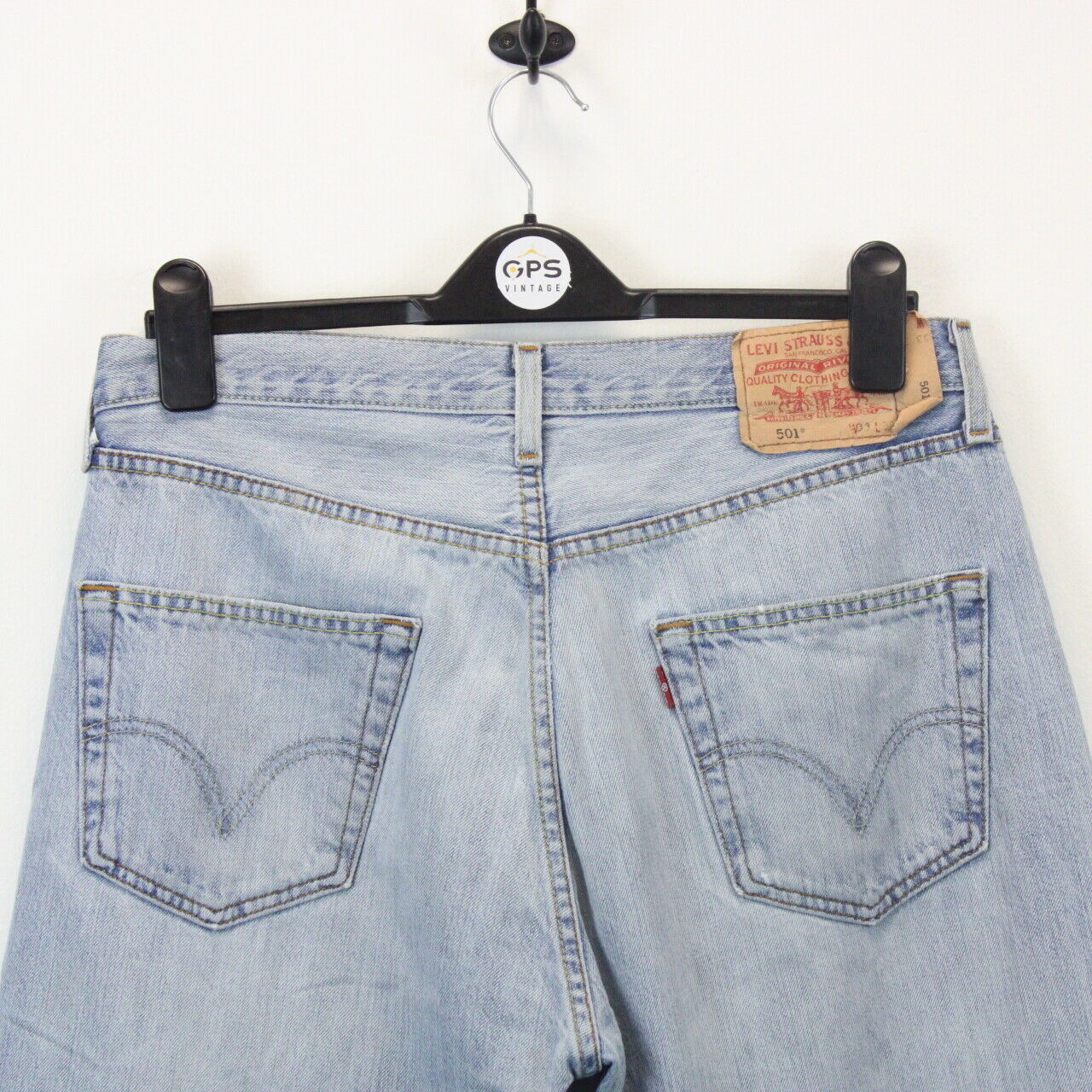 LEVIS 501 Jeans Light Blue | W33 L32