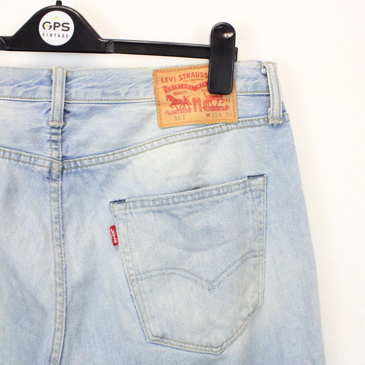 LEVIS 501 Jeans Light Blue | W34 L32