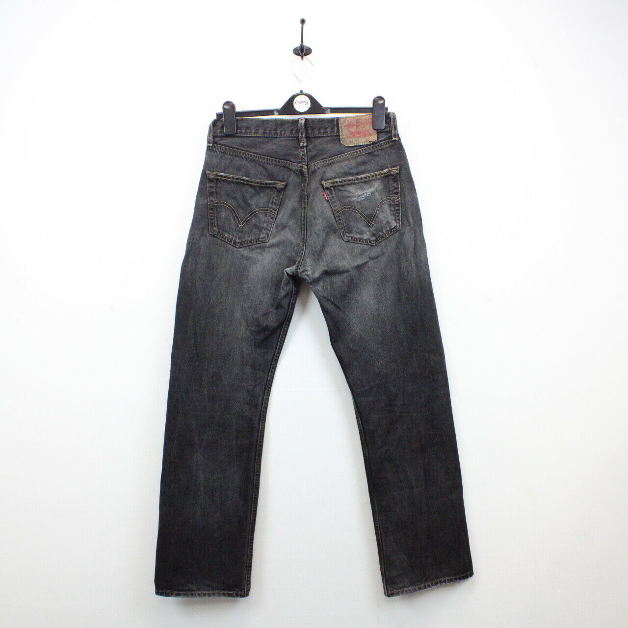 LEVIS 501 Jeans Black Charcoal | W32 L32