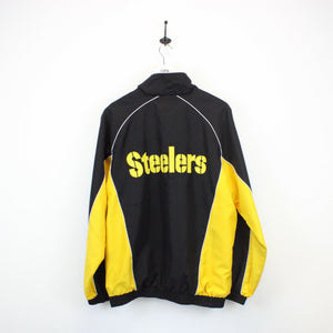 NFL Pittsburgh STEELERS 1/4 Zip Jacket | Large