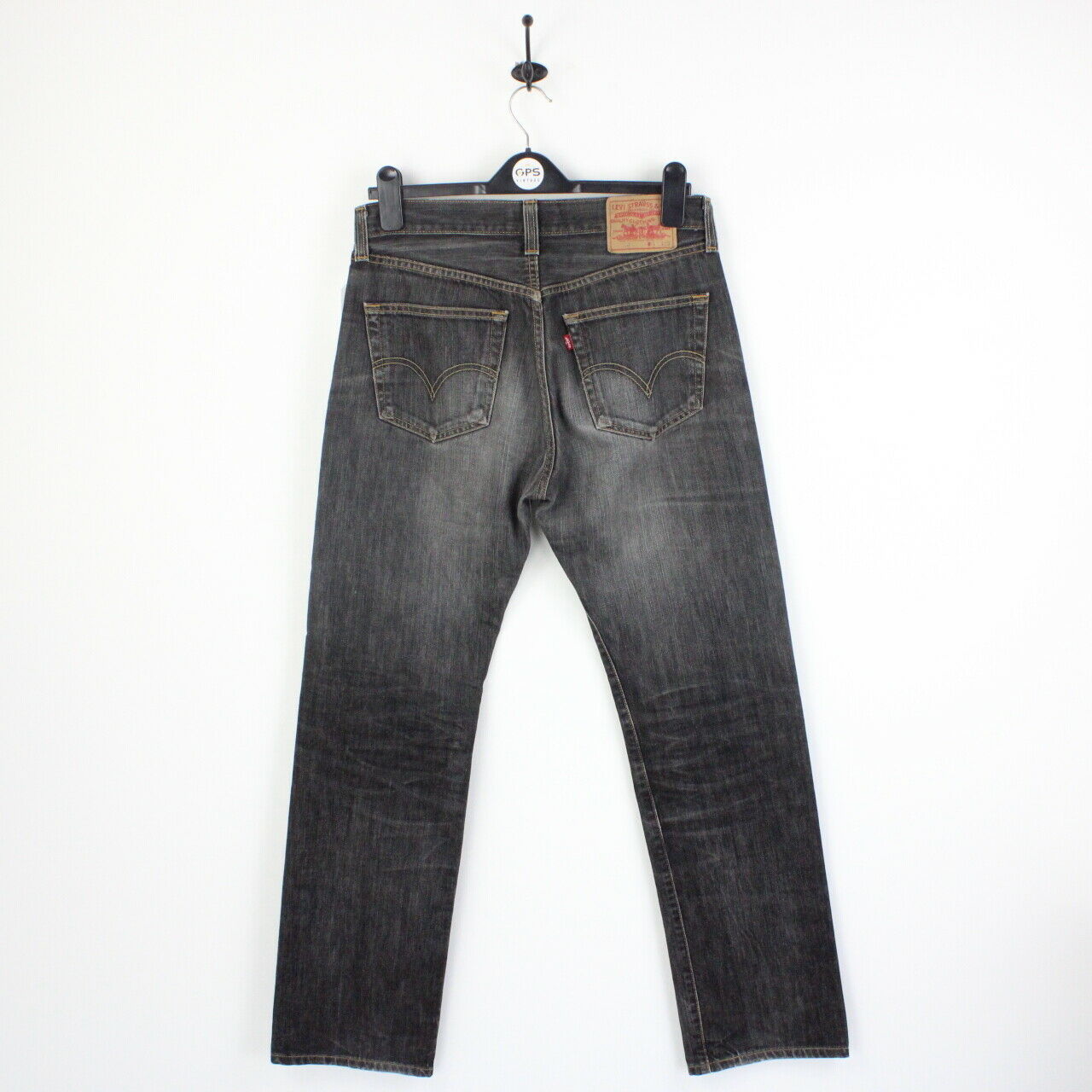 LEVIS 501 Jeans Black Charcoal | W32 L32