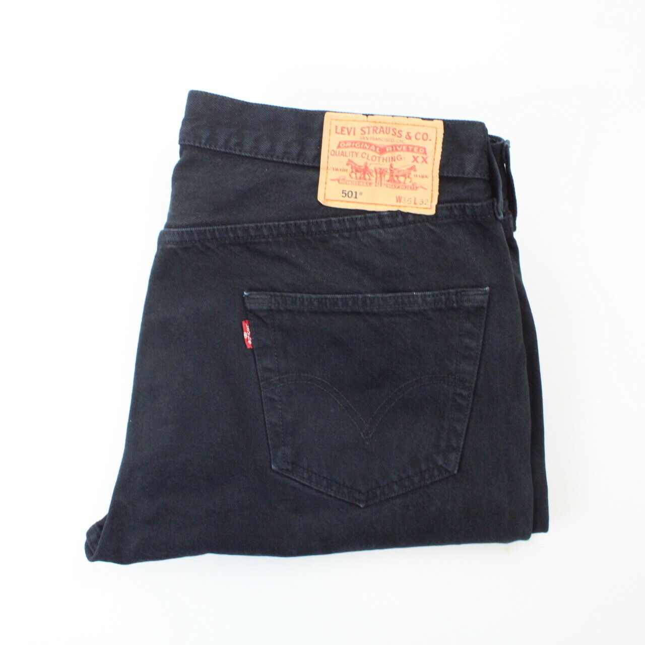 LEVIS 501 Jeans Black | W36 L32