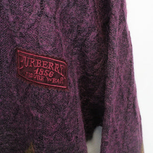 Womens BURBERRYS OF LONDON 90s Knit Sweatshirt | Medium