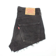 Load image into Gallery viewer, Womens LEVIS 501 Shorts Black Charcoal | W32
