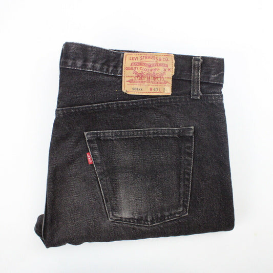 LEVIS 501 XX Jeans Black Charcoal | W40 L32