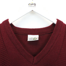 Load image into Gallery viewer, CHEMISE LACOSTE 90s Knit Sweatshirt Red | XXL
