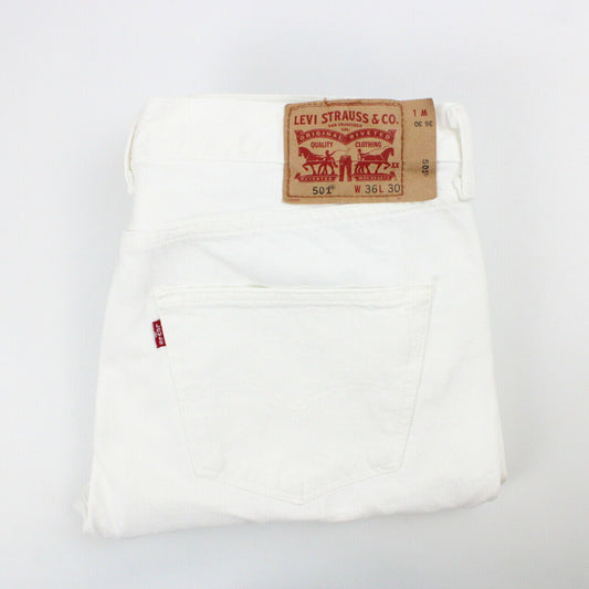 LEVIS 501 Jeans White | W36 L30