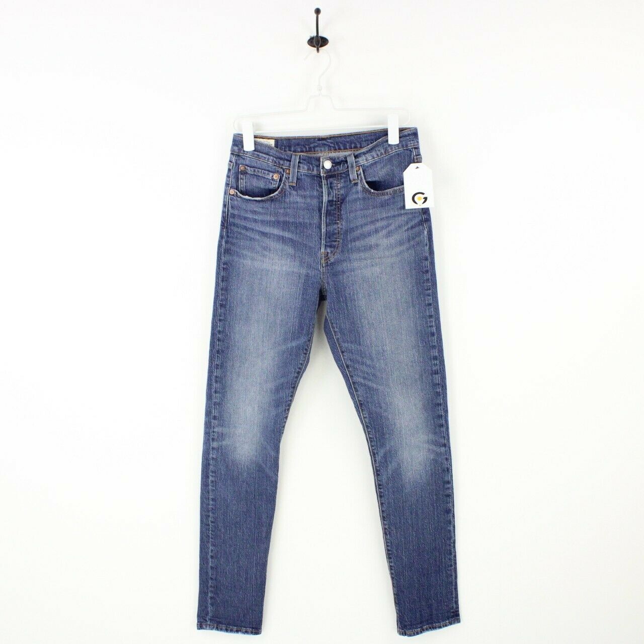 Womens LEVIS 501 S Jeans Mid Blue | W28 L32