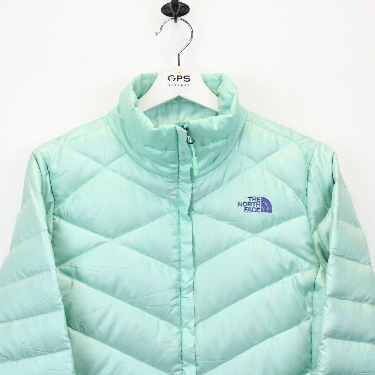 North face outlet mint green jacket