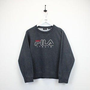 Womens FILA Sweatshirt Grey | Large