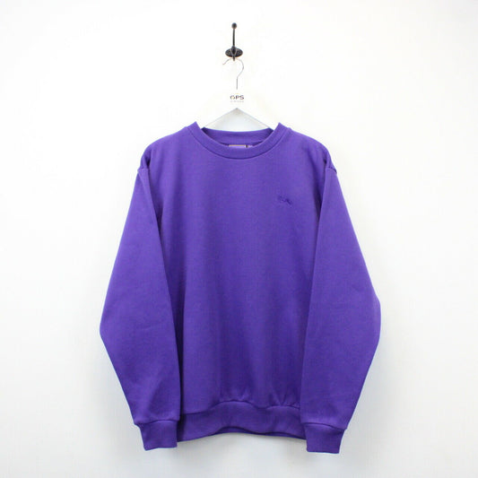 LONSDALE 00s Sweatshirt Purple | Large