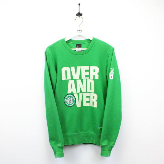 NIKE CELTIC FC Sweatshirt Green | Small