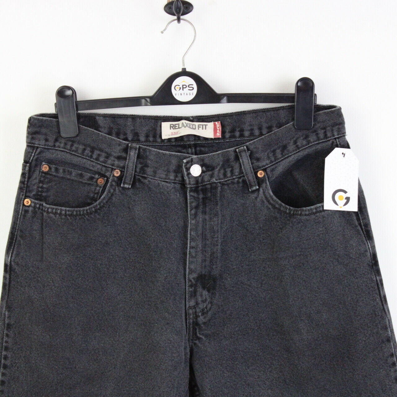 LEVIS 550 Jeans Black Charcoal | W36 L30