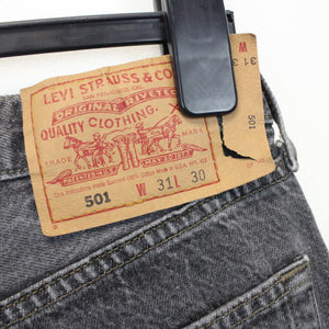 LEVIS 501 Jeans Grey Charcoal | W31 L28