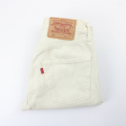 Womens LEVIS 501 Jeans Beige | W26 L28