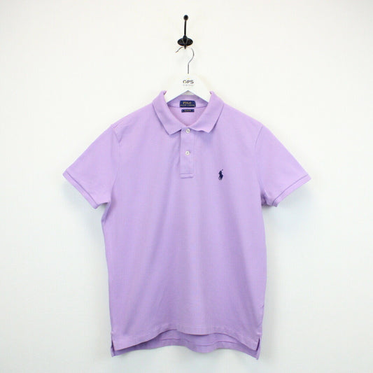 RALPH LAUREN Polo Shirt Purple | Small