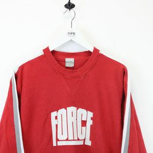 NIKE Air Force 00s Sweatshirt Red | Medium