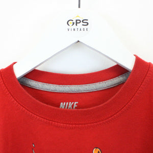 NIKE T-Shirt Red | XS