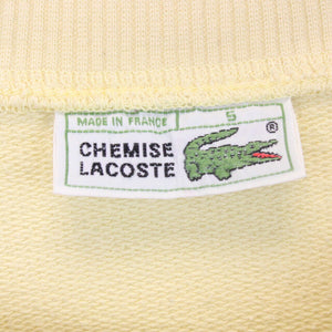 CHEMISE LACOSTE Sweatshirt Yellow | Medium