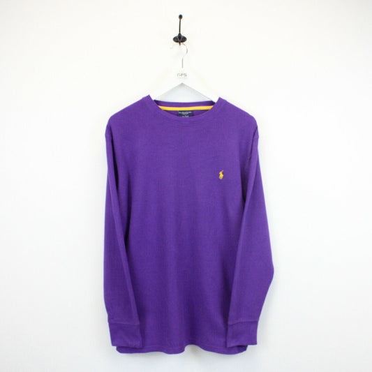 RALPH LAUREN Jumper Purple | Large