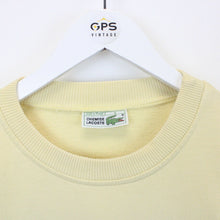 Load image into Gallery viewer, CHEMISE LACOSTE Sweatshirt Yellow | Medium
