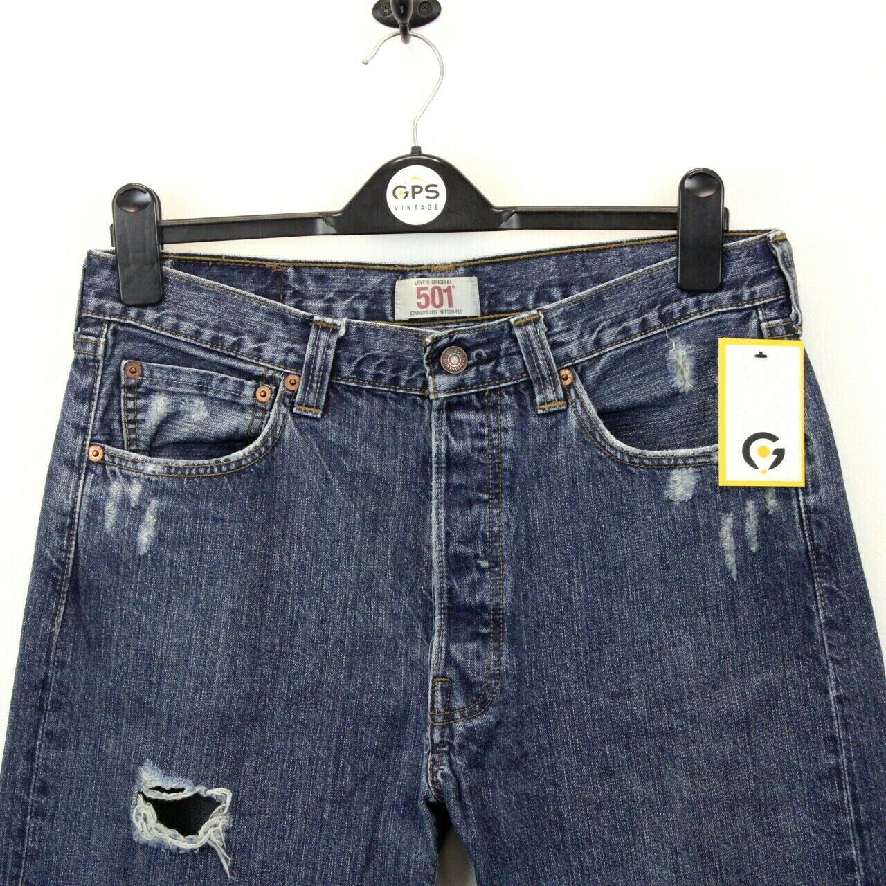 LEVIS 501 Jeans Mid Blue | W33 L32