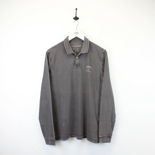 NAPAPIJRI Polo Shirt Grey | Medium