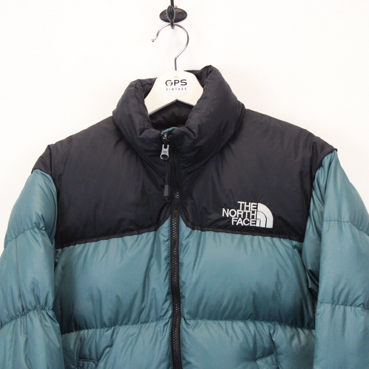 Womens THE NORTH FACE Nuptse 700 Puffer Jacket Green | XS