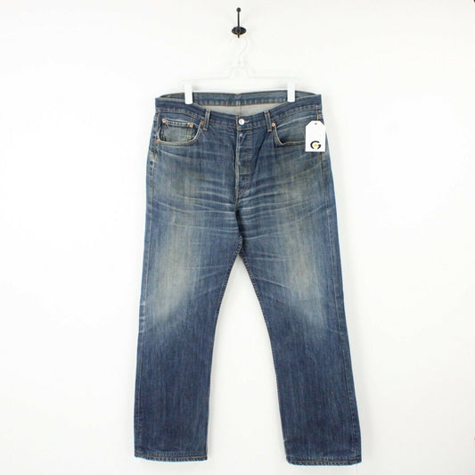 Mens LEVIS 501 Jeans Mid Blue | W38 L32